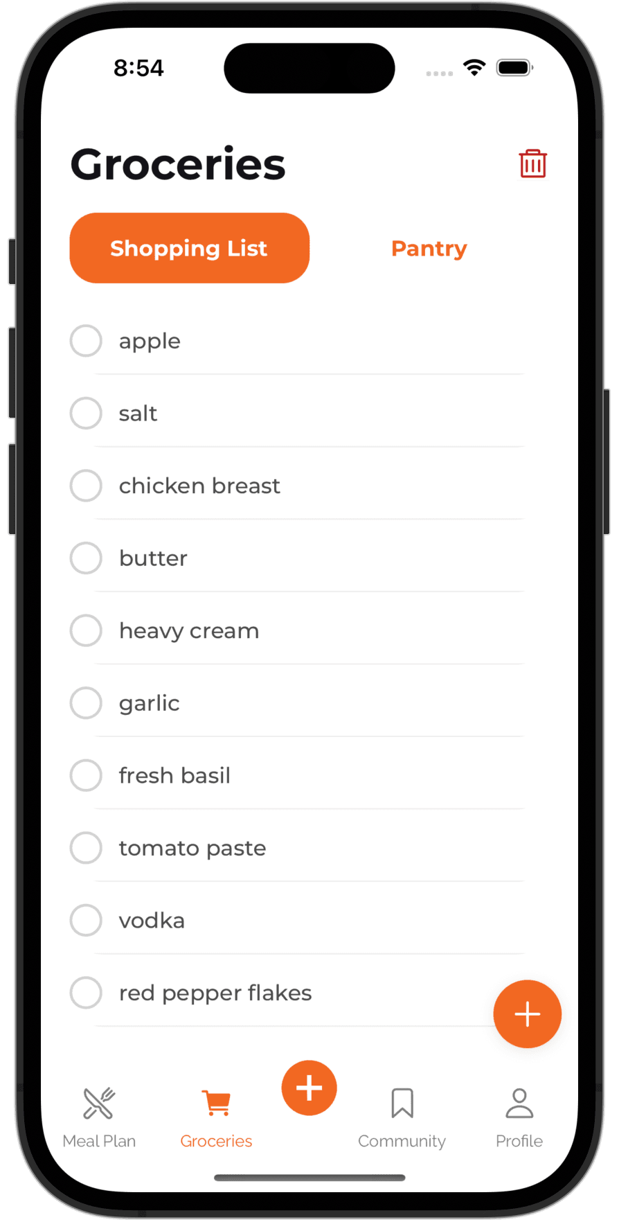 Step 2 App Screenshot