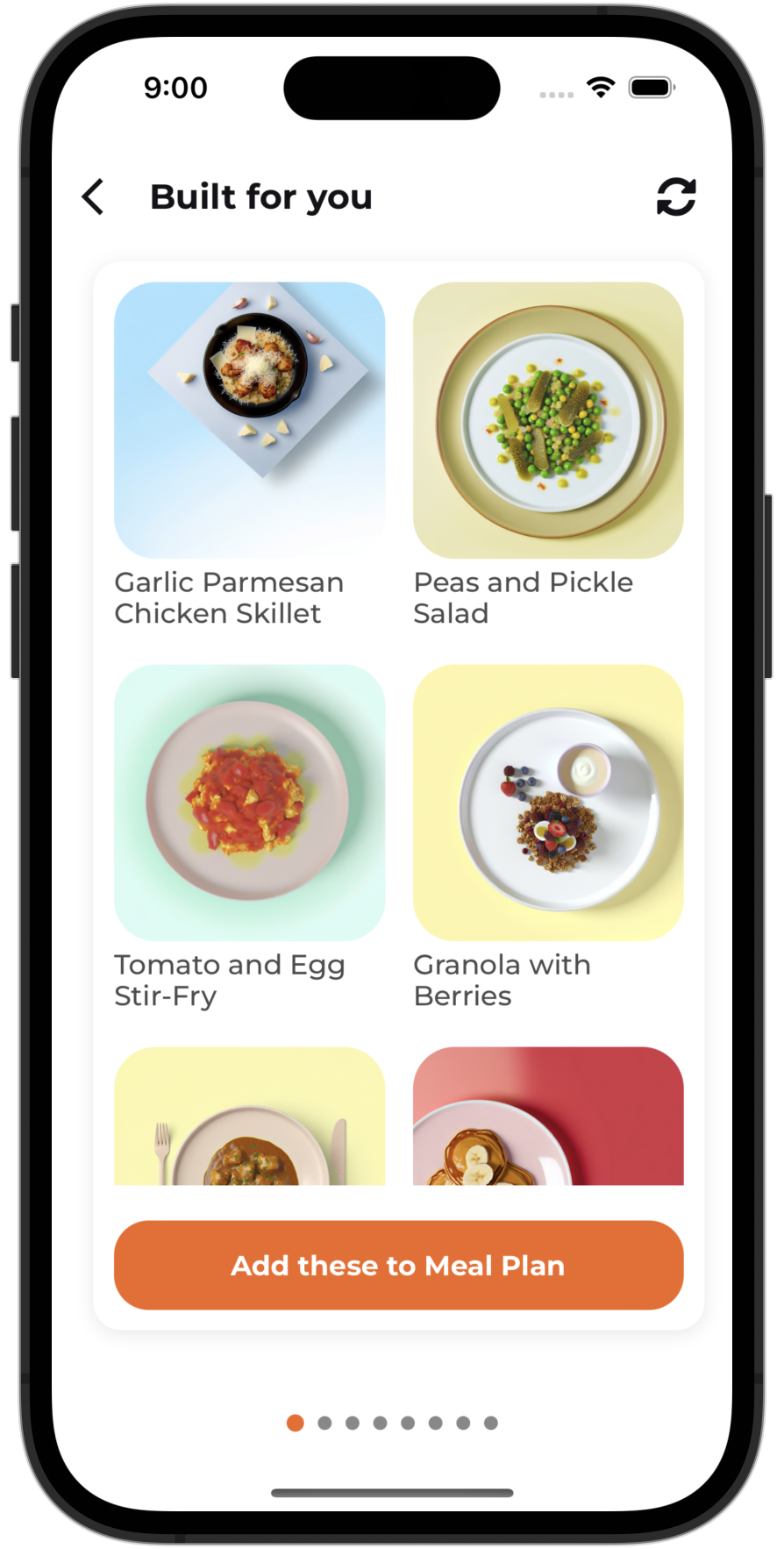 One-Click AI Meal Planning