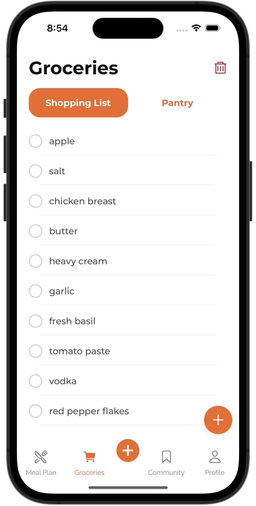 Real-Time Grocery Collaboration